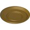 Ekena Millwork Federal Roped Large Ceiling Medallion (Fits Canopies up to 7 3/4"), 17 3/8"OD x 1 1/8"P, Gold CM17FEGLS - alternate 2